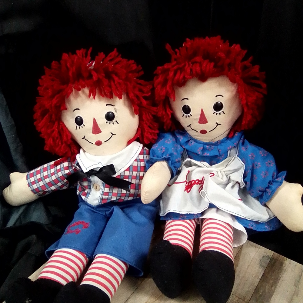 Original collectors VINTAGE Raggedy Ann & Andy.